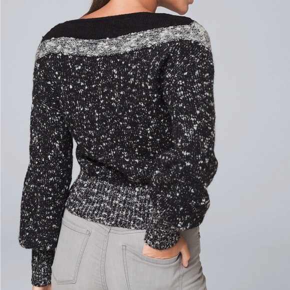 WHBM v-neck pull over sweater. - Picture 2 of 12